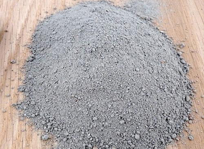 Cement powder mound for PPC cement product display